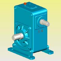 WHT型圓弧圓柱蝸桿減速機實體模型(JB2318—79)