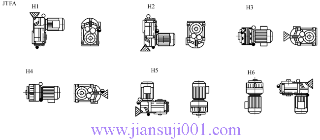 JTF系列平行軸斜齒輪減速電機(jī)