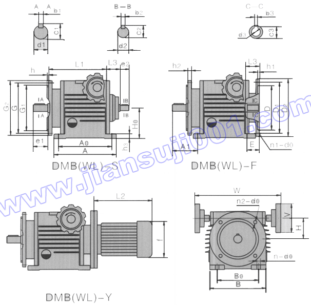 DMB系列大變速比機(jī)械無級(jí)變速器