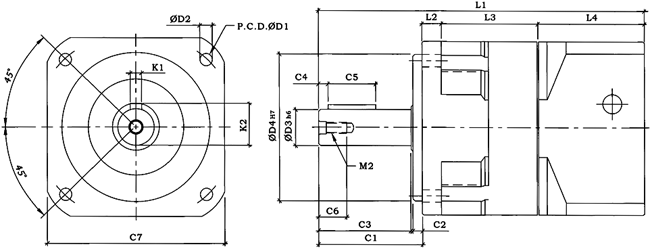 PHT行星式減速機