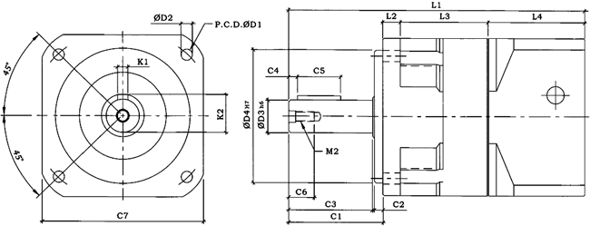 PHT行星式減速機