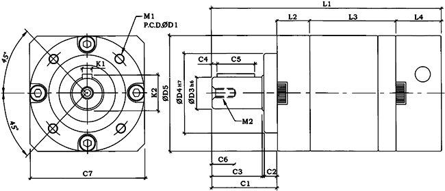 PHT行星式減速機