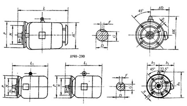 YKZ��FXZ�����Ƅ�(d��ng)����늄�(d��ng)�C(j��)���γߴ磨H80��H160��